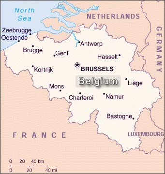 Maps of Belgium, Belgium Maps